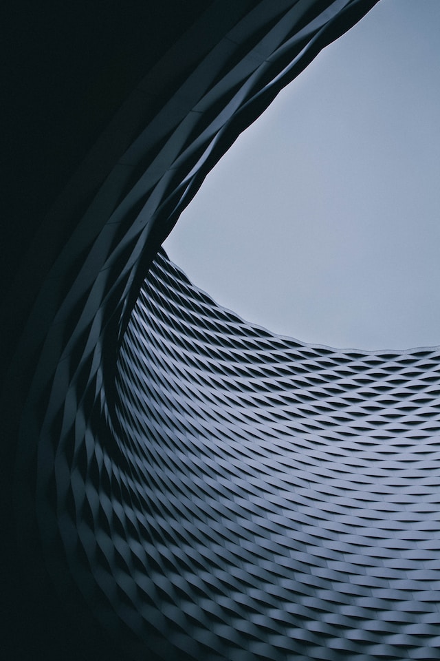 sphere-shaped building with an opening to the sky