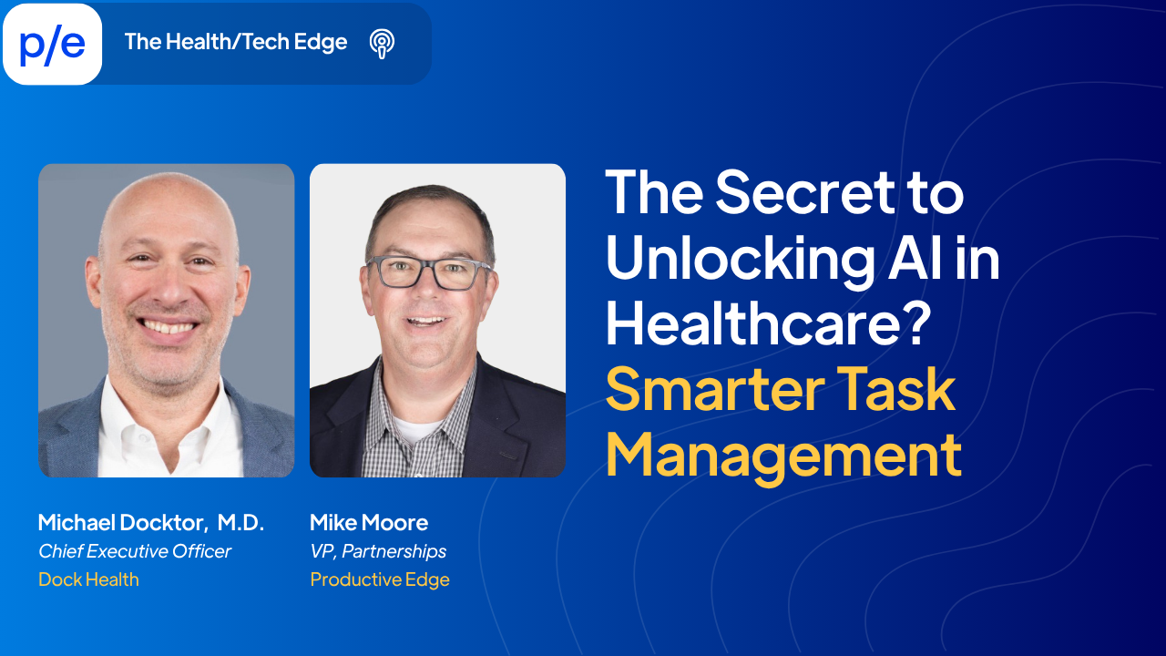 the secret to unlocking ai in healthcare - michael docktor