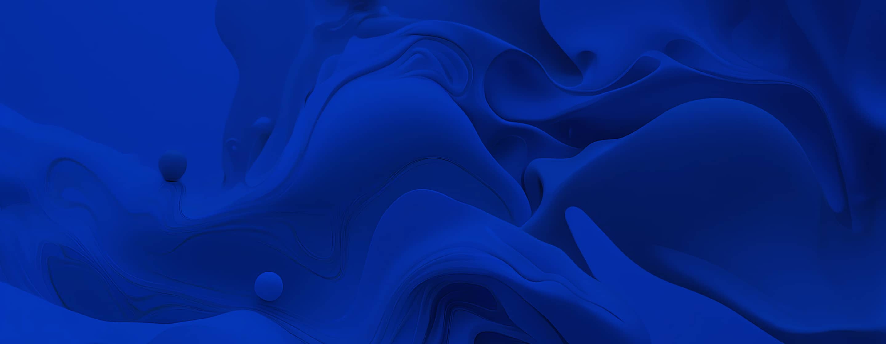 blue wave decorative design