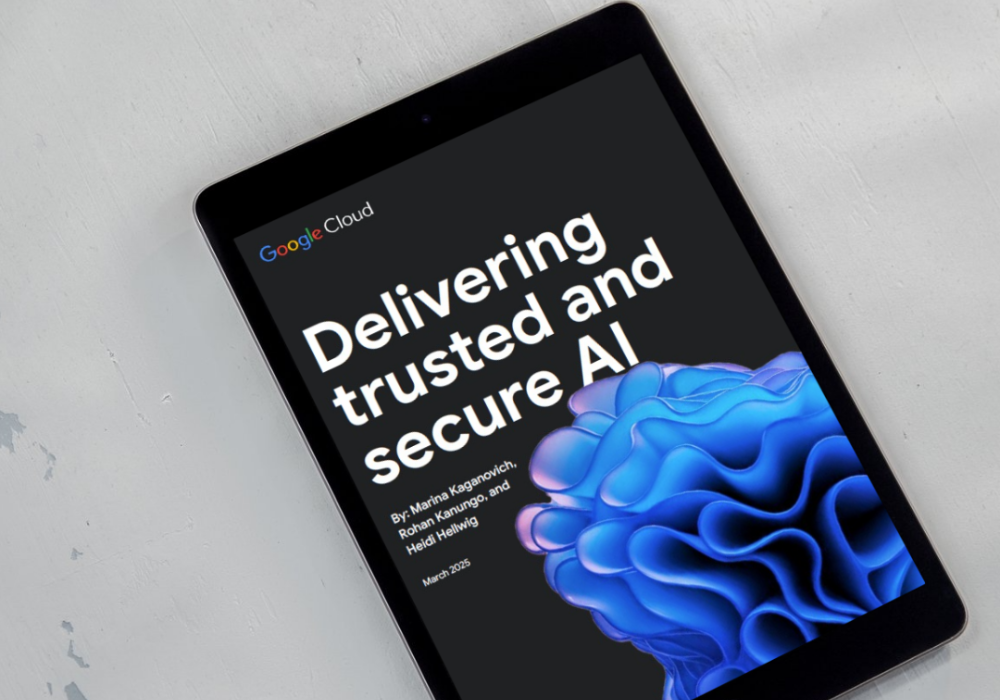 delivering trusted and secure ai ebook cover